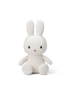 Miffy zeko mekana igračka Corduroy Offwhite, 50cm