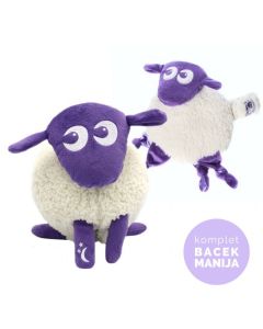Sweet Dreamers™ Komplet Bacekmanija Ewan Deluxe + Snuggly mazilica - Ljubičasta
