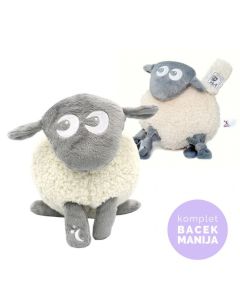 Sweet Dreamers™ Komplet Bacekmanija Ewan Deluxe + Snuggly mazilica - Siv