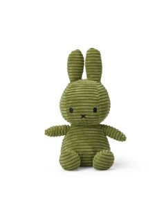 Miffy zeko mekana igračka Corduroy Olive Green - 23 cm