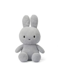 Miffy zeko mekana igračka Terry Light Grey - 33 cm