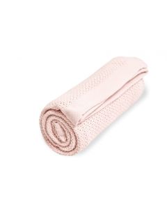 Vinter&Bloom deka Soft Grid Baby Pink