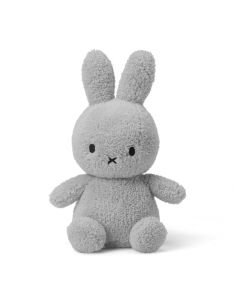 Miffy zec mekana igračka Terry Light Grey - 23 cm