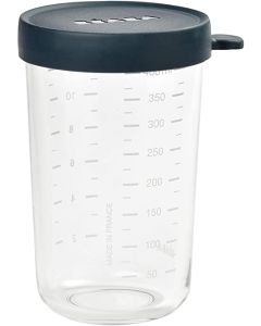 Beaba Staklena Posudica 400 ml Dark Blue 