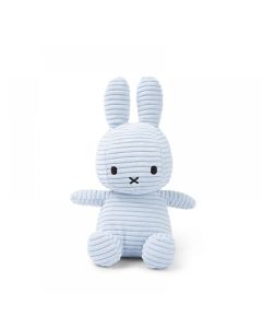 Miffy zeko mekana igračka Corduroy Ice Blue, 23cm