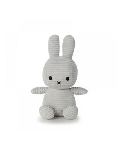 Miffy zeko mekana igračka Corduroy Soft Grey, 23cm