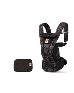 Ergobaby Omni Breeze nosiljka, Onyx Blooms