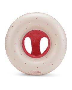 Vanilla Copenhagen Baby swim ring - Berry - Dots