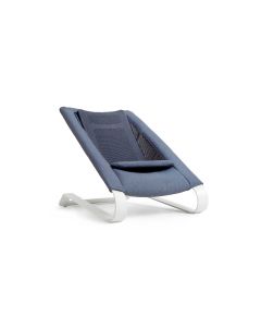 Bamboo 3Dknit™ Bouncer ležaljka Denim plava