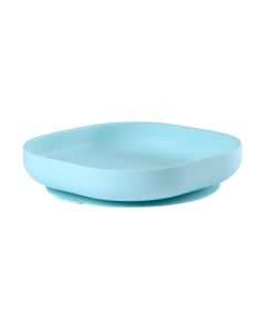 Beaba Silikonski Prianjajući Tanjur Blue