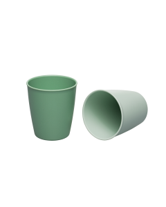 nip® Eat Green set od 2 čaše (više boja)