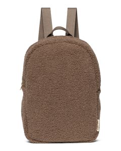 Studio Noos- Brown Teddy Midi Backpack