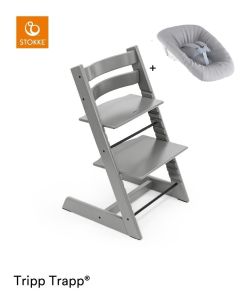 Stokke® Tripp Trapp® Hranilica- Storm Grey Bundle  1
