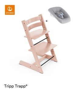 Stokke® Tripp Trapp® Hranilica- Serene Pink Bundle 1