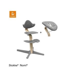 Stokke® Nomi® Hranilica- Grey Bundle 1