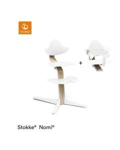 Stokke® Nomi® Hranilica- White Bundle 2