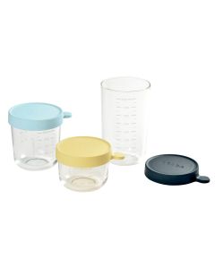 Beaba Set 150/250/400 ml Staklene Posude