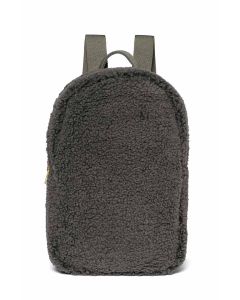 Studio Noos- Dark Grey Teddy Mini Backpack