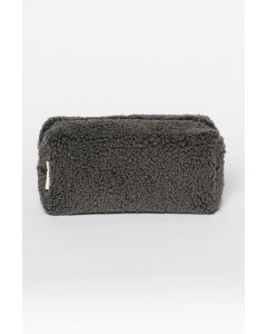 Studio Noos- Dark Grey Teddy Pouch