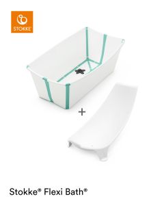 Stokke® Flexi Bath®  Bundle White Aqua
