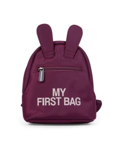 Childhome dječji ruksak 'MY FIRST BAG' Aubergine