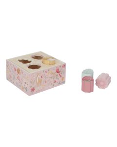 Little Dutch Drvena kocka s oblicima Fairy Garden