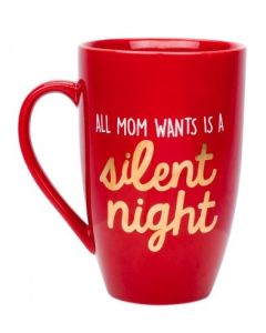 Pearhead 'All Mom Wants is a Silent Night' šalica