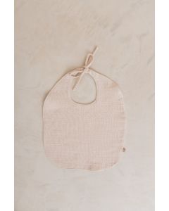lunilou muslin baby bib brazilian sand
