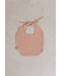 lunilou muslin baby bib maple sugar