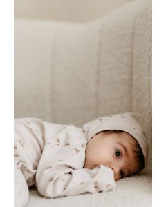 lunilou newborn bonnet acorn