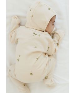 lunilou newborn pyjama olives