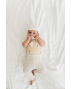 lunilou newborn tights off white