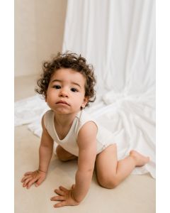 lunilou bodysuit n/s stripes off white/brazilian sand