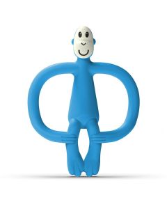 Matchstick Monkey Grizalo sa masažnom zubnom četkicom - Plava