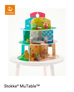 Stokke® MuTable™ Scenario House- Dolls Wooden Playhouse