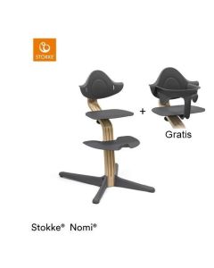 Stokke® Nomi® Chair Oak- Anthracite