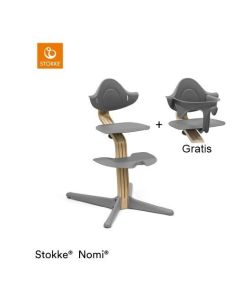 Stokke® Nomi® Chair Oak- Grey