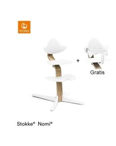 Stokke® Nomi® Chair Oak- White