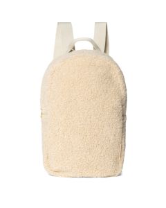 Studio Noos- Ecru Teddy Mini Backpack