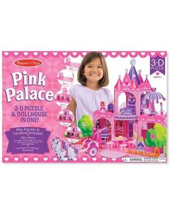 Pink dvorac 3D puzzle - Melissa & Doug