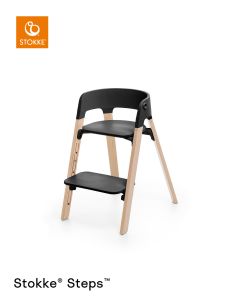 Stokke® Steps™ Chair- Black Natural