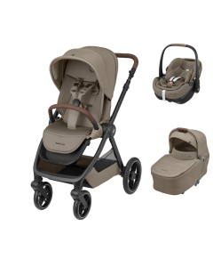 Maxi-Cosi 3u1 kolica Oxford+ + košara Sense - autosjedalica Pebble 360 pro 2 AS- Twillic Truffle