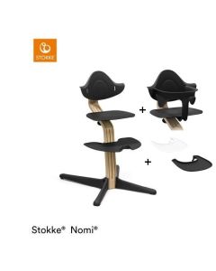 Stokke® Nomi® Hranilica- Black Bundle 3