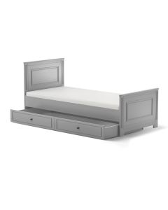 Bellamy Ines Junior krevet 200×90 cm s ladicom/dodatni ležaj, sivi