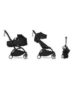 BABYZEN YOYO2 - 2u1 -Black / Black Frame