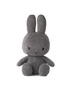 Miffy zeko mekana igračka Corduroy Grey, 50cm