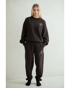 lunilou Vibe sweater deep root - M