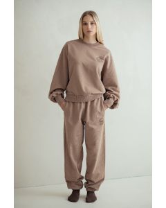 lunilou Vibe joggers desert tan - M