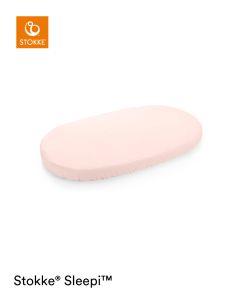 Stokke® Sleepi™ Fitted Sheet- Peachy Pink