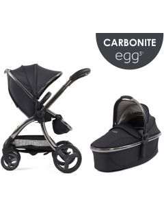 egg3® dječja kolica 2u1 - Carbonite